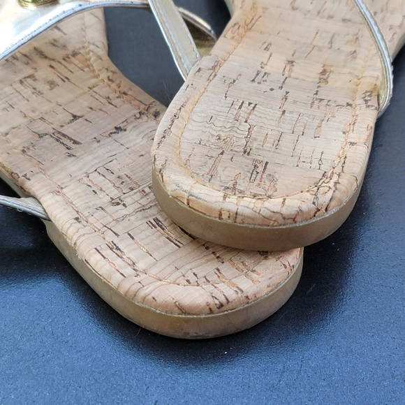 Cole Haan Gold sandals Wmns 6 - Picture 5 of 7